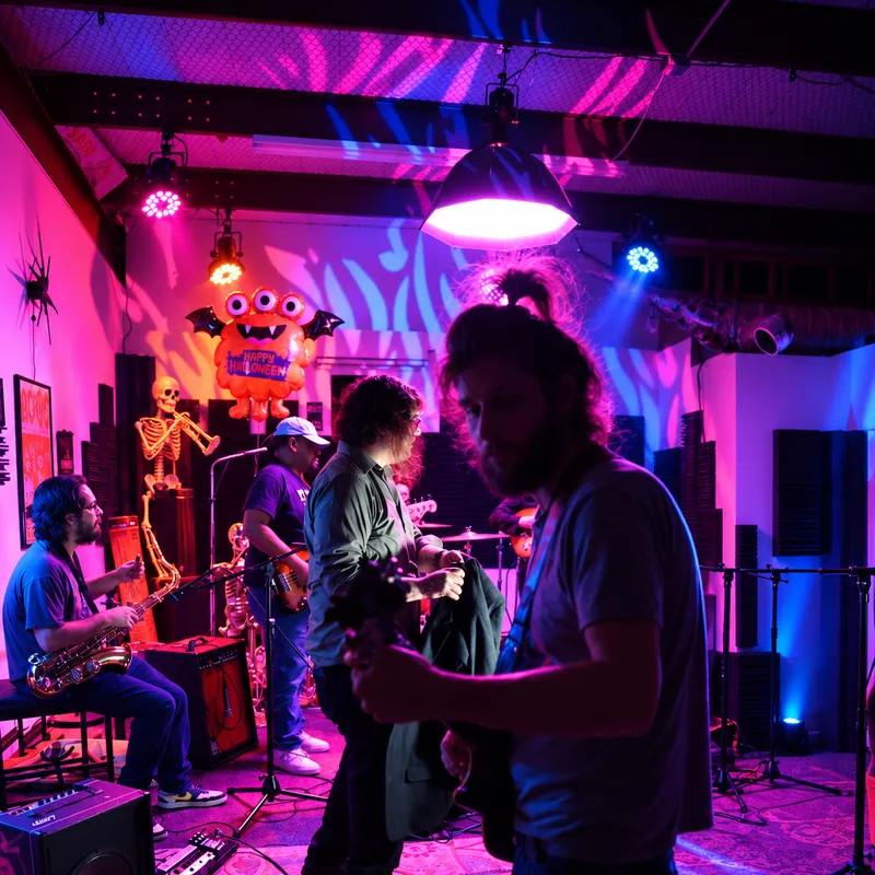 October jam at Rehearsal Room Tyler — 4