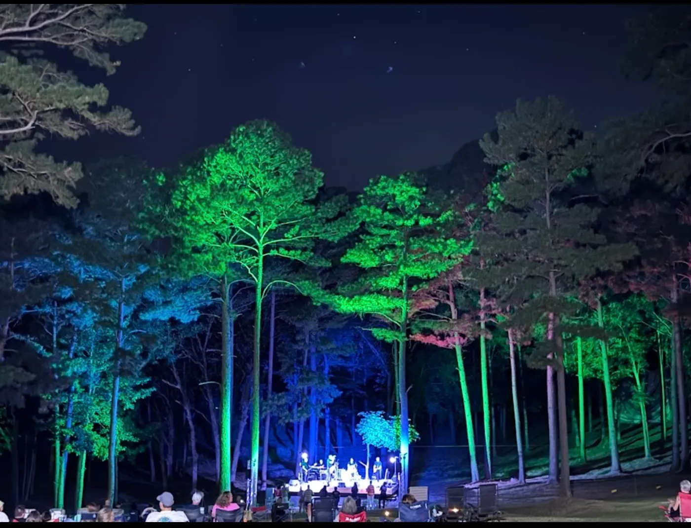 Serenade Range at night — RangeFest 1