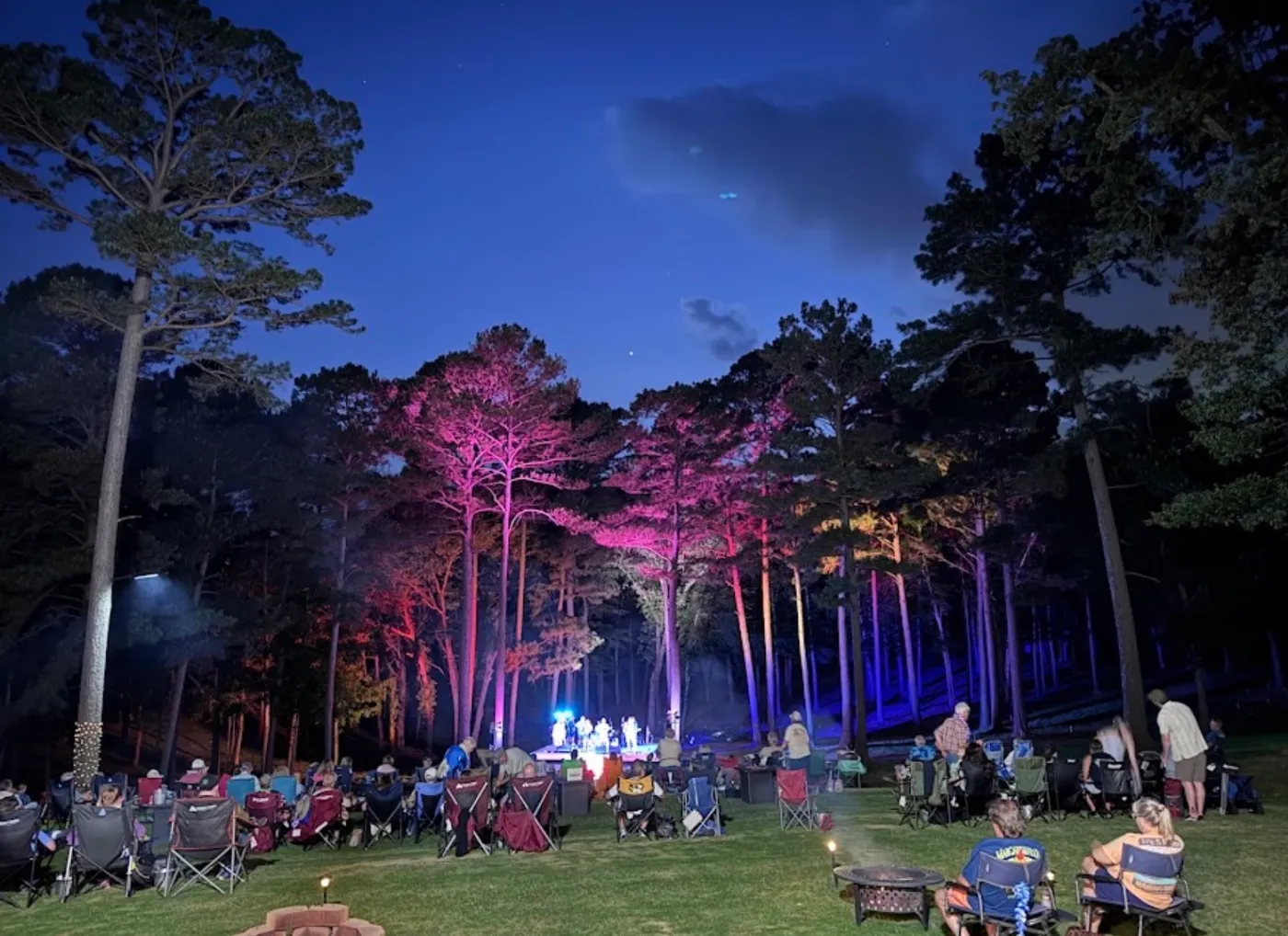 Serenade Range at night — RangeFest 3